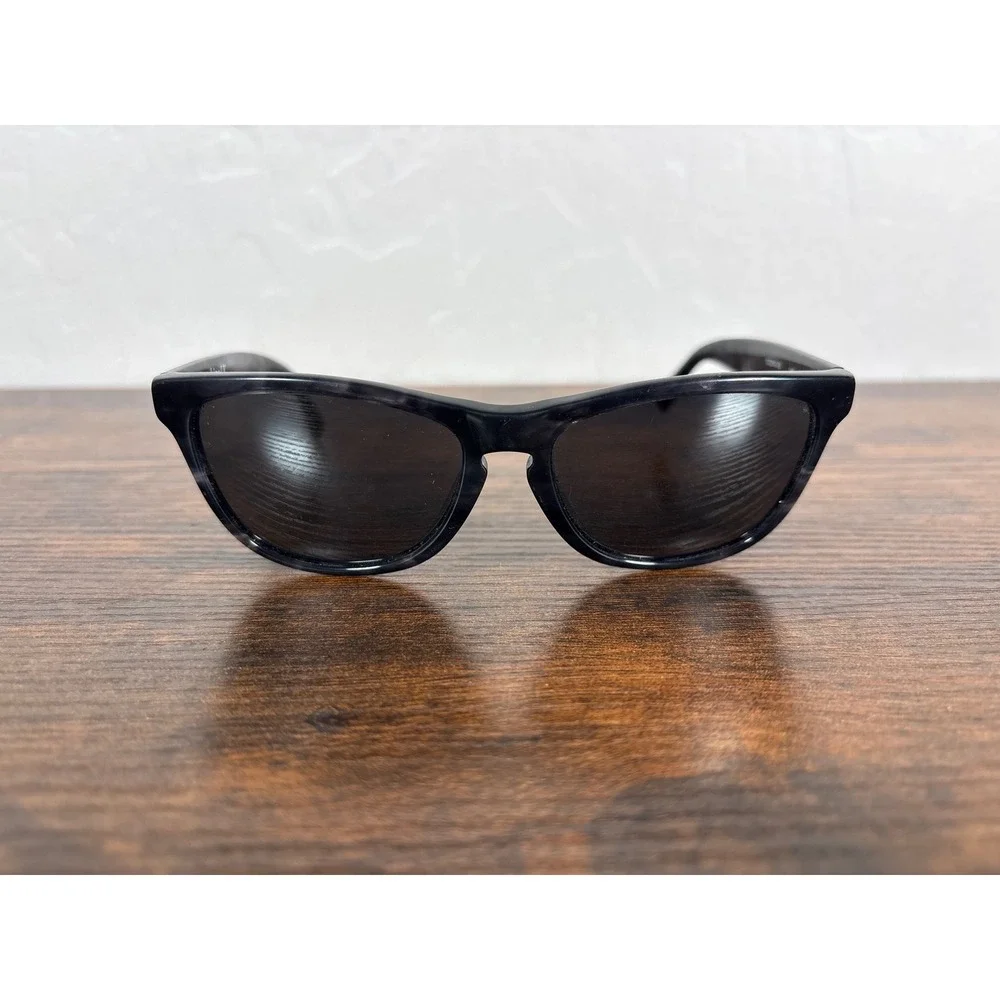 Oakley Frogskins LX Sunglasses OO2043-08 Dark Grey Marble Acetate Wayfarer